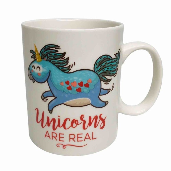 Unicorns are real mug - Picture 2 of 2
